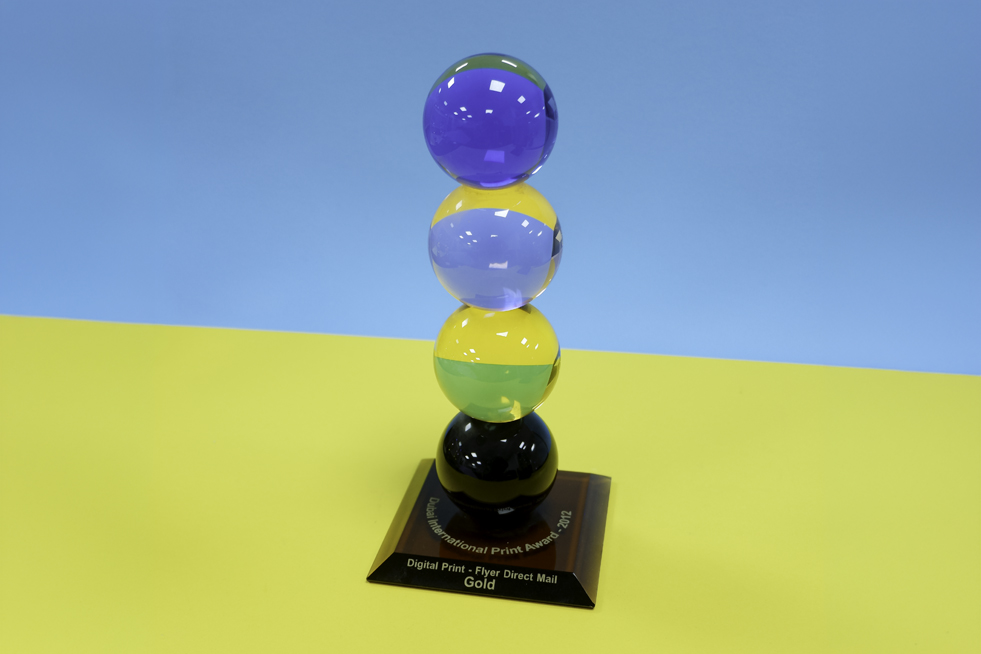 DIP Awards 2012 - Flyers Digital Printing - Gold